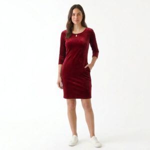 Velvet Bodycon Dress