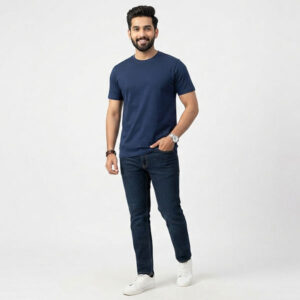 Cotton Round Neck T-Shirt