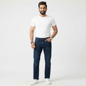 Denim Straight Fit Jeans