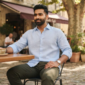 Linen Shirt Full Sleeve