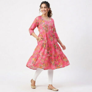 Rayon Printed Kurti